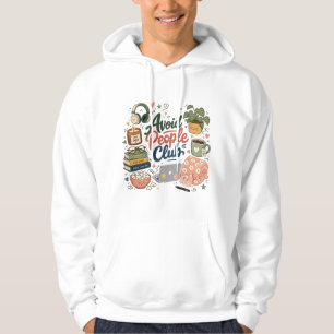 Sudadera Evita Vibraciones de Club de Introvertidos Acogedo