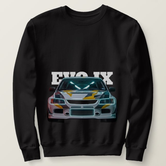 SUDADERA EVO IX (Anverso del diseño)