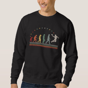 Sudadera Evolución balonmano Retro Balón Deporte Hobby Balo