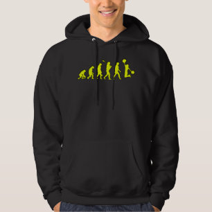 Sudadera Evolución de animador Cronología Amarillo