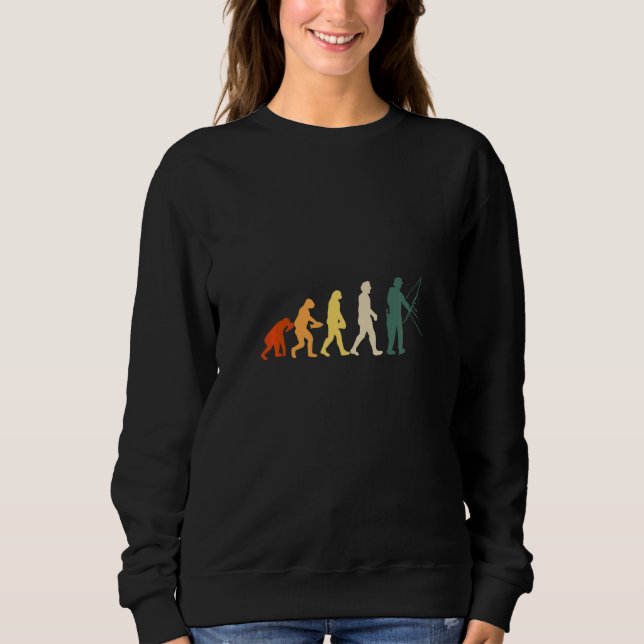 Sudadera Evolución De Arcos Bodega De Caza Y Arrow Arche (Anverso)