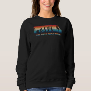 Sudadera Evolución de escalada de montaña de repetición de