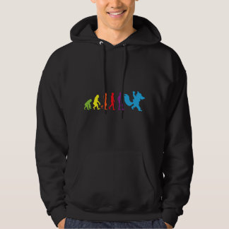 Sudadera Evolución de humanos peludos Fursona Mujeres Hombr