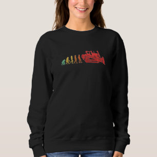 Sudadera Evolución de la Bulldozer Vehículos de Construcció