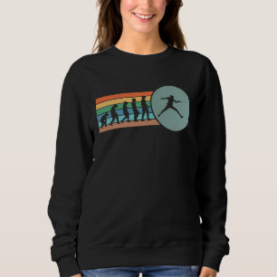 Sudadera Evolución de la esgrima Espada antigua Lucha de es