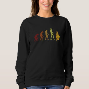 Sudadera Evolución de la pitón bola de plátano Dueño de ser