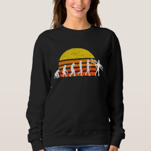 Sudadera Evolución de los hombres Barrido de chimenea de ba