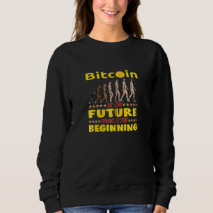 Sudadera Evolución de ojos láser bitcoin El futuro 100k El 