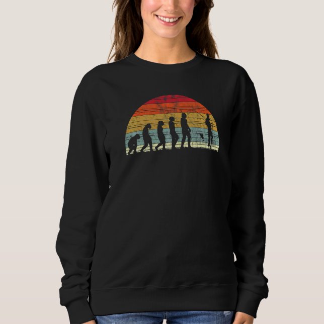 Sudadera Evolución de pescadores y Evolución Evo de la Wi-F (Anverso)