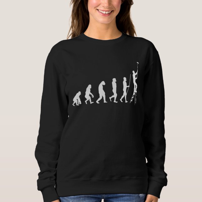 Sudadera Evolución De Pintor Para Pintores (Anverso)