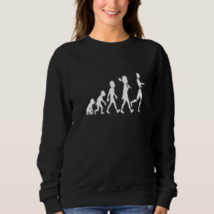 Sudadera Evolución de Robot Freak de la Computadora Robótic