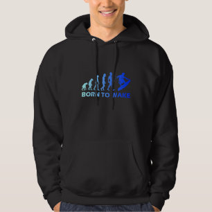 Sudadera Evolución De Wakeboard Nacida Para Despertar Diver