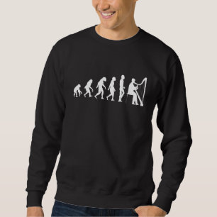 Sudadera Evolución del Arpa Música Fría Orquesta Clásica