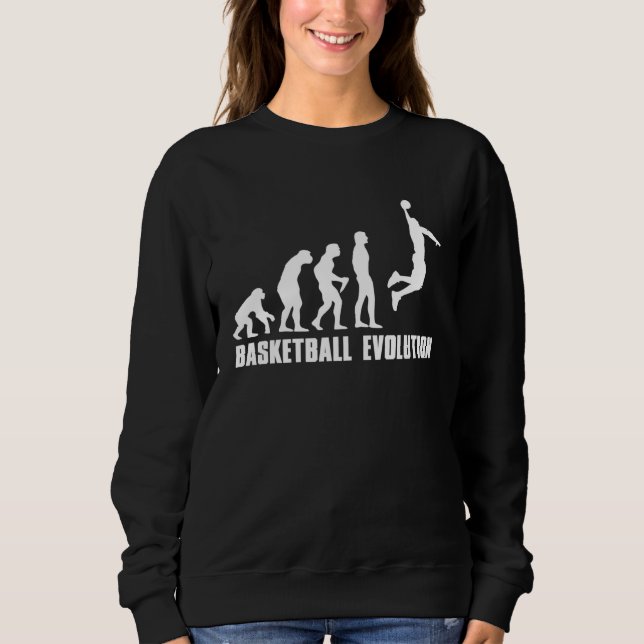 Sudadera Evolución del Baloncesto (Anverso)