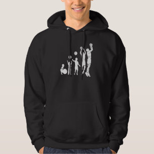 Sudadera Evolución del baloncesto