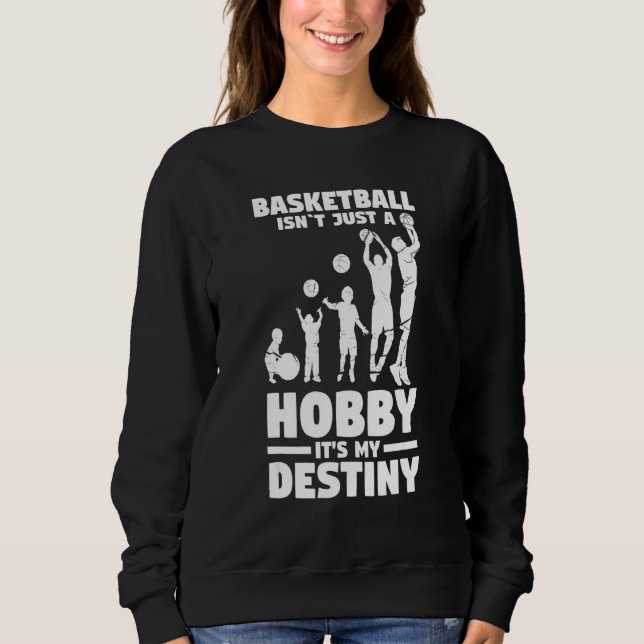 Sudadera Evolución del baloncesto (Anverso)