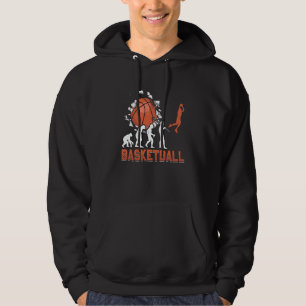 Sudadera Evolución del Baloncesto de Mono a Hombres BBall D
