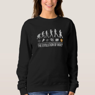 Sudadera Evolución Del Dinero Bitcoin Elon Btc Musk Krypt M