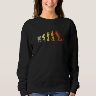 Sudadera Evolución del esquiador acuático de esquí acuático