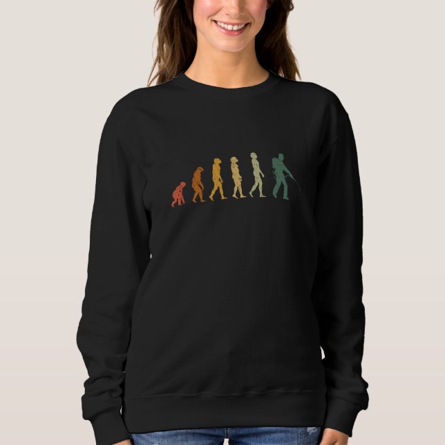 Sudadera Evolución del Exterminador Caza de Bichos Control  (Anverso)