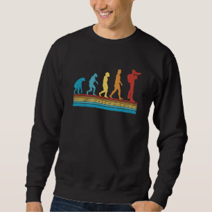 Sudadera Evolución del fotógrafo Cámara retro Foto vintagej