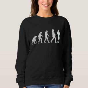 Sudadera Evolución del intérprete de ukulele Ukulele
