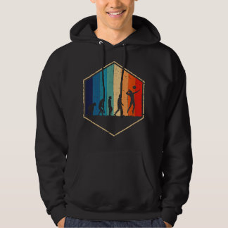 Sudadera Evolución del regalo de regalo retro vintage del e