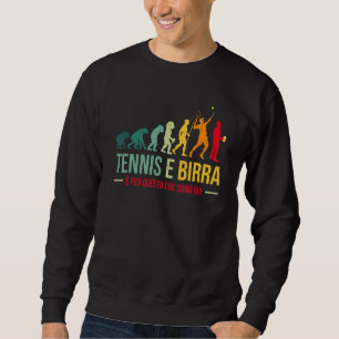 Sudadera Evolución Del Tenis De Los Hombres Y De Los Beerbo
