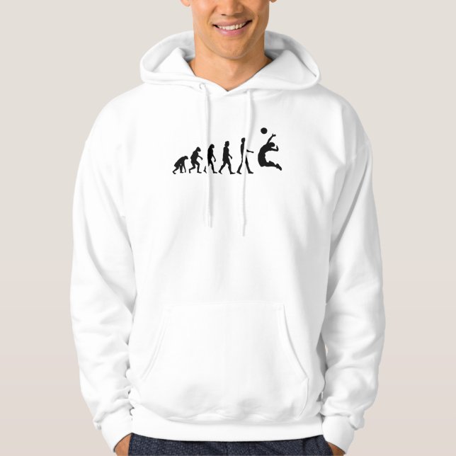 Sudadera Evolución del voleibol (Anverso)