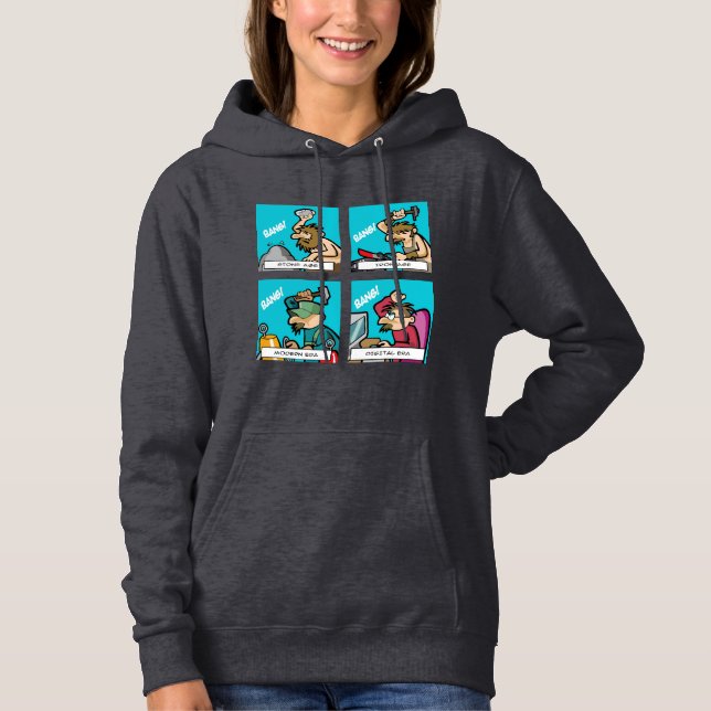 Sudadera Evolución Digital 2 (Anverso)