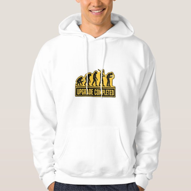 Sudadera Evolución Divertida Completada (Anverso)