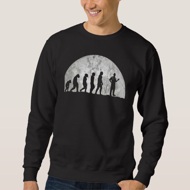 Sudadera Evolución médica Y Evolución Evo Del Hombre Médico (Anverso)