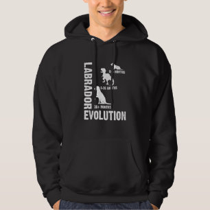 Sudadera Evolución recuperadora de labrador por perro de la