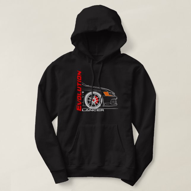 Sudadera Evolución Retro Vintage Lancer (Diseño del anverso)