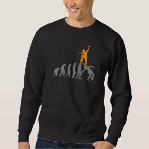 Sudadera Evolución Skateboard Ramp Skaters Skateboarder Ska