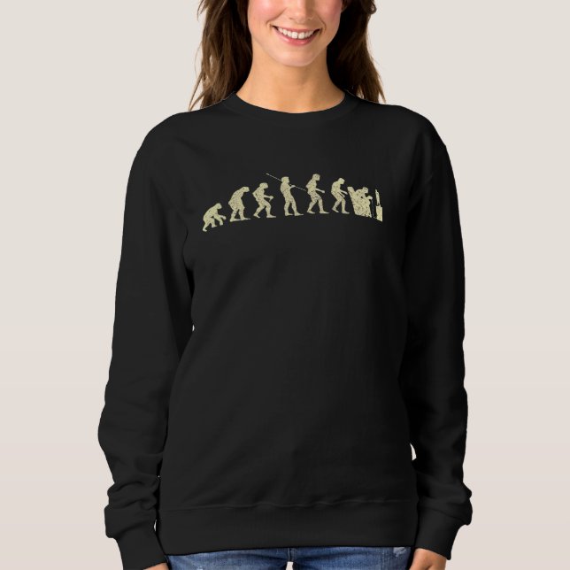 Sudadera Evolution Gamer Computadora Freak Geek Nerd Gaming (Anverso)