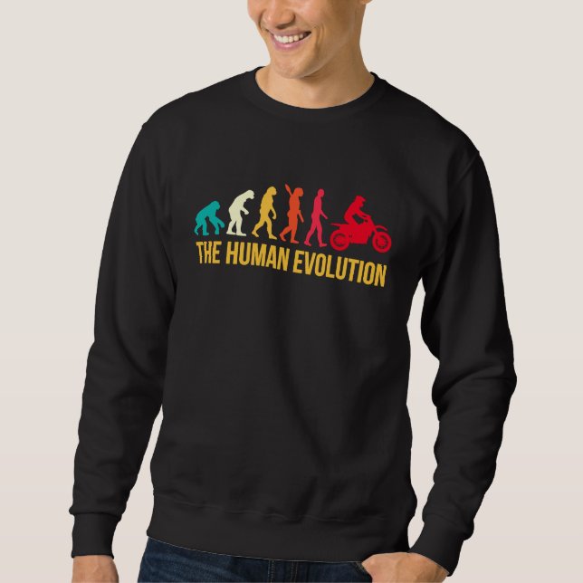 Sudadera Evolution Graphic Dirt Biker Motorcycle Enduro Mot (Anverso)