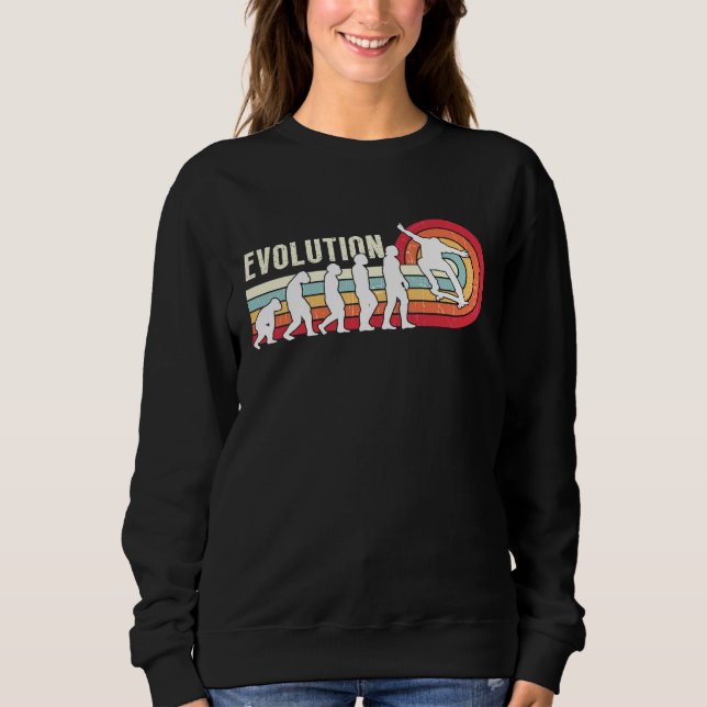 Sudadera Evolution Skateboarding Skate Retro Streetwear  3 (Anverso)