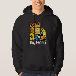 Sudadera ew people  womens meowy cat  Purrrsist Cat Kitty