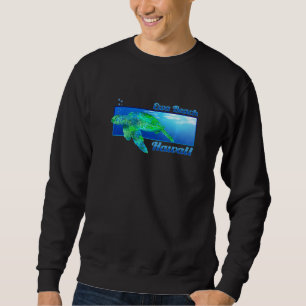 Sudadera Ewa Beach Hawaii Swimming Honu