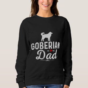 Sudadera Ewd Goberian Dog Dad Divertido Perro Husky Siberia