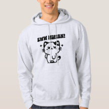 Eww Human | Gato gracioso | Casual Hoodies