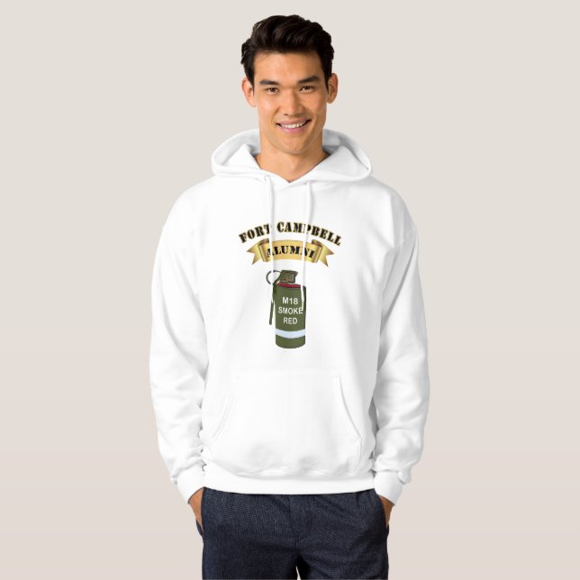 SUDADERA EX ALUMNO DE FORT CAMPBELL POP SMOKE (Anverso completo)
