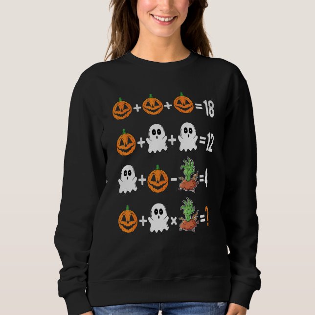 Sudadera Examen de 2022 de Halloween Orden de Operaciones M (Anverso)