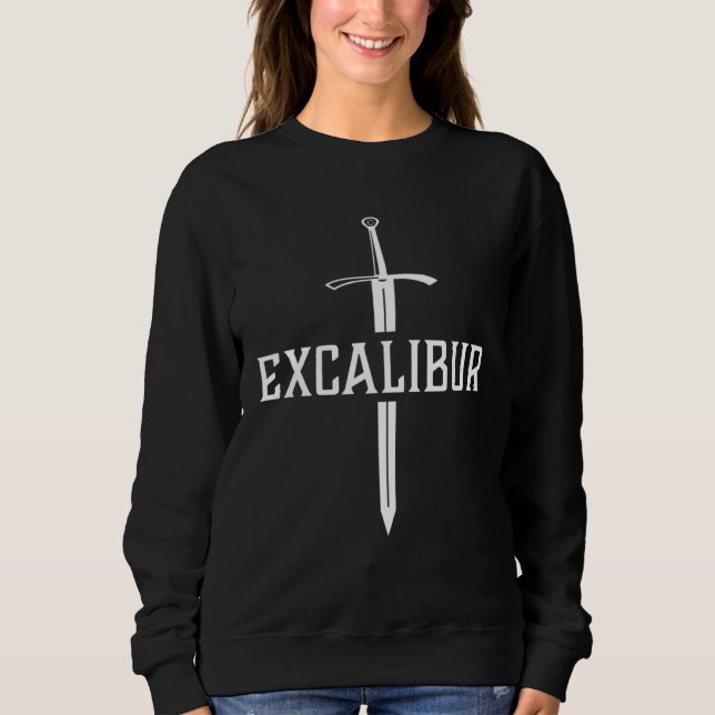 Sudadera Excalibur The Legendary Sword in the Stone of King (Anverso)