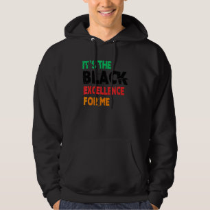 Sudadera Excelencia Negra Orgullo Negro Africano Hi