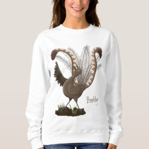 Sudadera Excelente ilustracion de personalizado de lyrebird