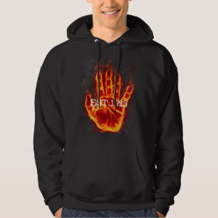 Sudadera Exclusiva mano de disparo de diseño EST 1925 negro