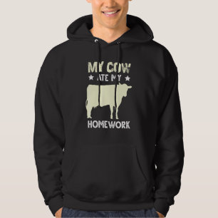 Sudadera Excusa Para Comer En Casa De Vacas Para Heifer Cal