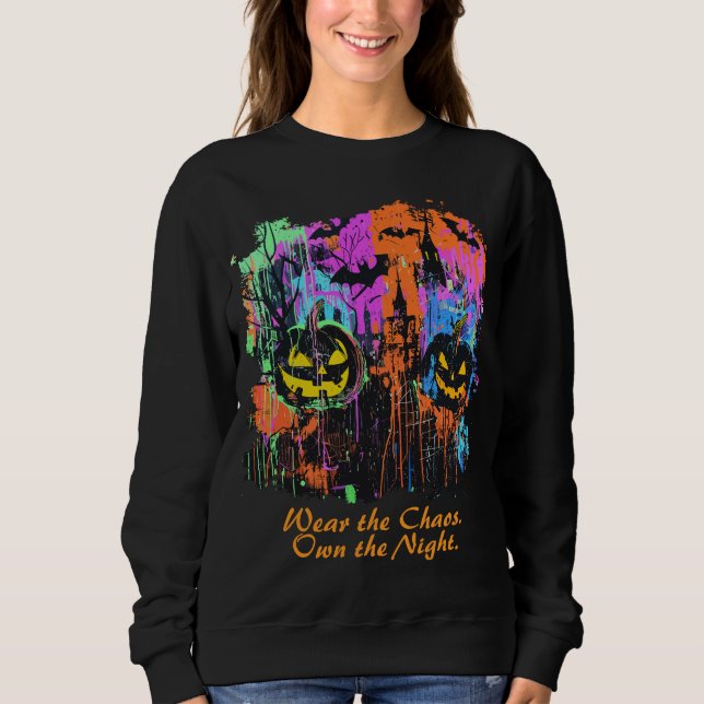Sudadera ExDesigner | Personalización | Halloween (Anverso)